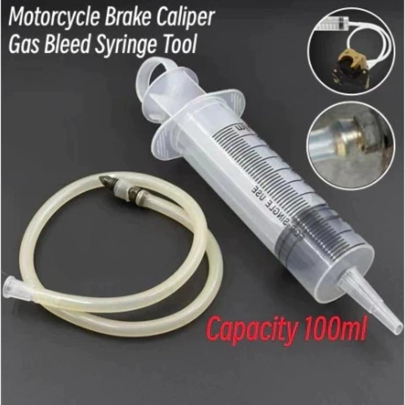 Brake Bleeder Kit - Uniwersalny zestaw do odpowietrzania hamulców motocyklowych,
