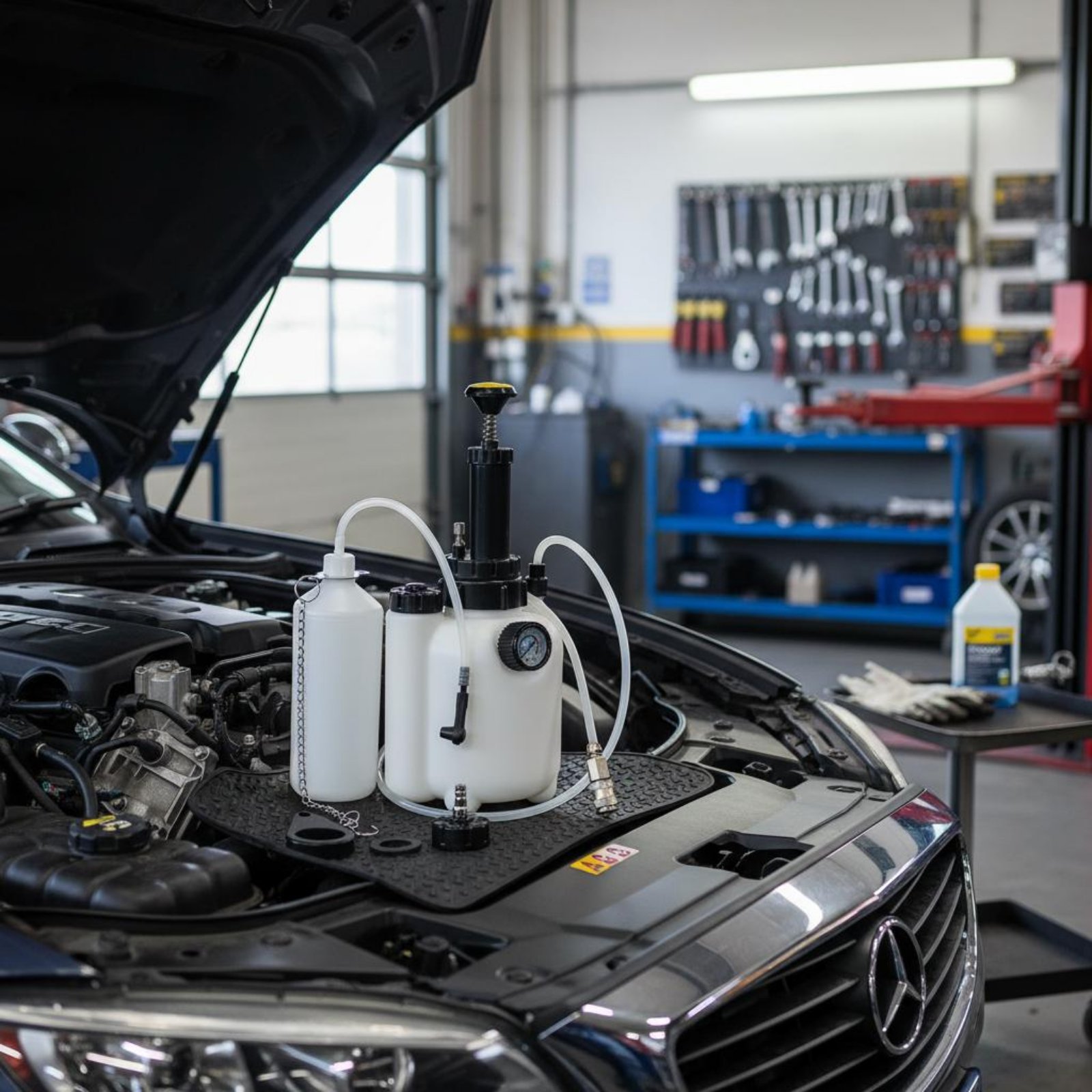 Narzędzie do wymiany płynu ham – Brake Bleeder Kit recenzja i cena